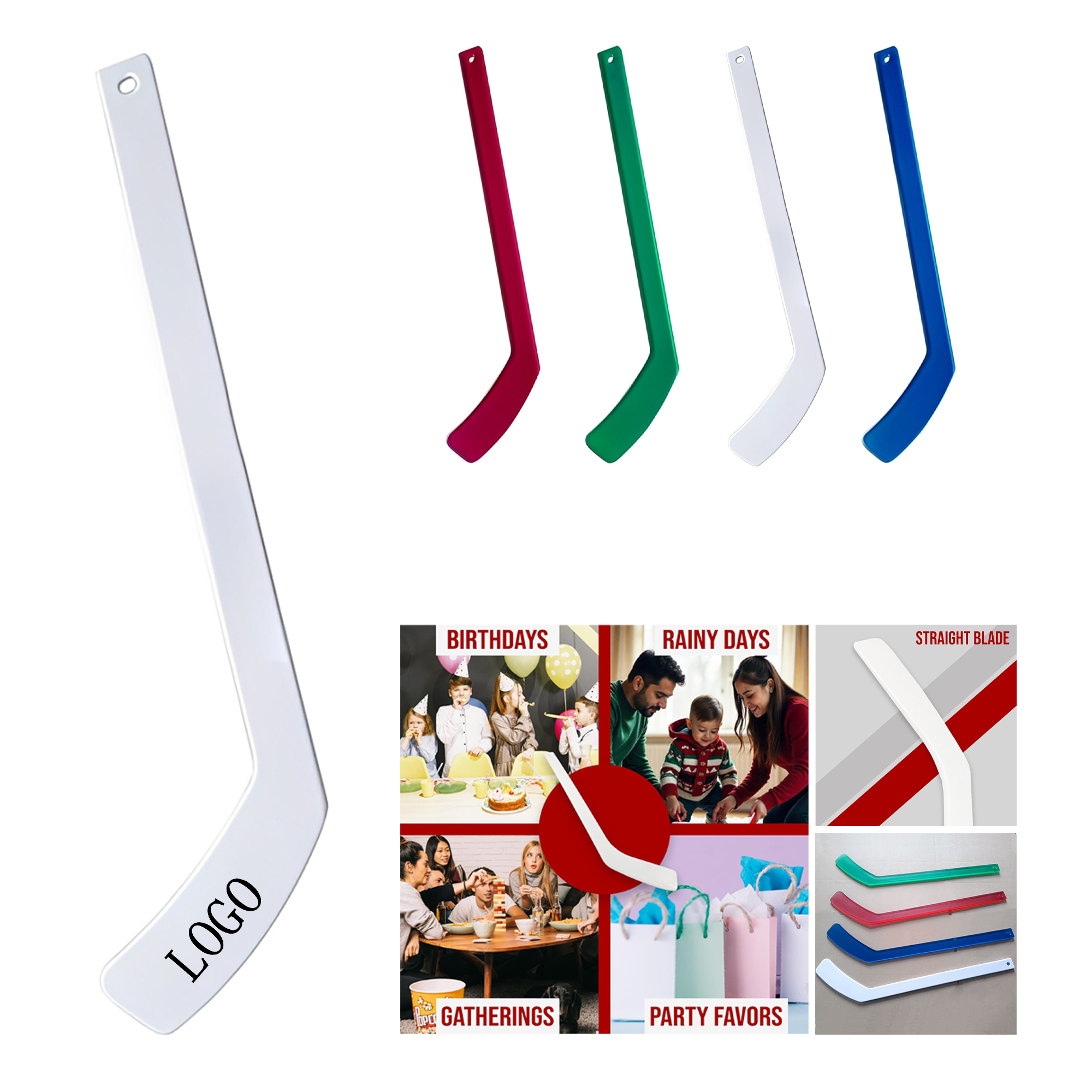 Mini Plastic Hockey Stick for Kids - Games, Toys