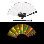 Light-Up Foldout Hand Fan