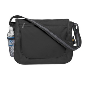 Messenger Bag With Matching Striped Handle