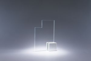 8.5" Quad Crystal Award