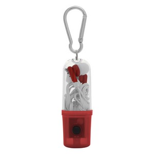 Earbuds With Flashlight Case