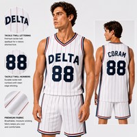 UPHILL(TM) Tackle Twill Basketball Uniform - Jersey & Shorts - Shirts, Uniforms