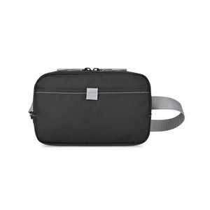Repeat Recycled Poly Waist Pack - Medium Grey