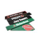 Custom Bar Mat - Heavy Duty Molded PVC/Vinyl Rail Matting - 24"x3.5".50" - Value