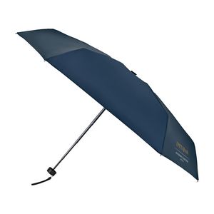 Elements 39" Recycled Manual Mini Folding Umbrella - Navy